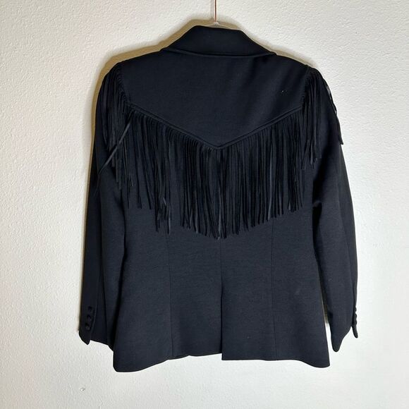 Fringe Shoulder Jacket in Show Stopper BLANKNYC Size XS (flaw) - Picture 7 of 8